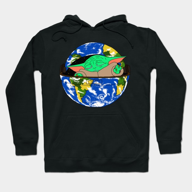 Universe Baby Hoodie by Lydia's Green Light Closet 